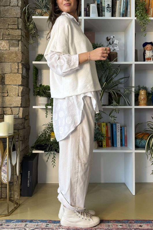 Conrad Layer Knit Warm White ~ 